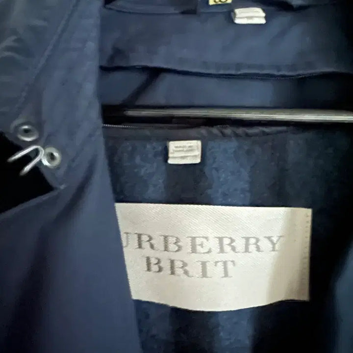 [BUNJANG] Burberry Navy Wool Coat - Men&