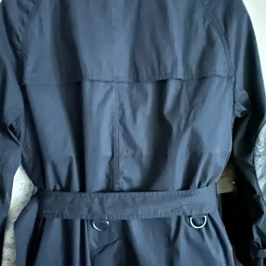[BUNJANG] Burberry Navy Wool Coat - Men&