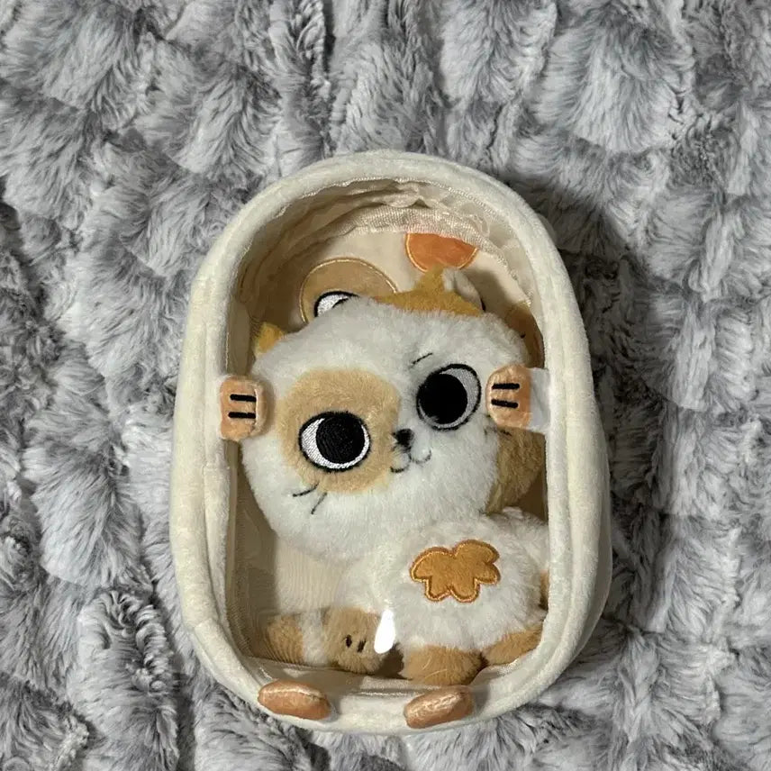[BUNJANG] Cat Bbi Doll and Pouch Bundle Set / 캣삐 인형, 파우치 일괄 판매