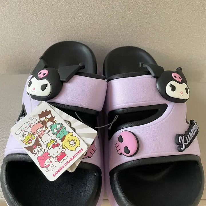 [BUNJANG] Sanrio Kuromi Slippers 250mm / 새상품) 산리오 쿠로미 슬리퍼 250mm