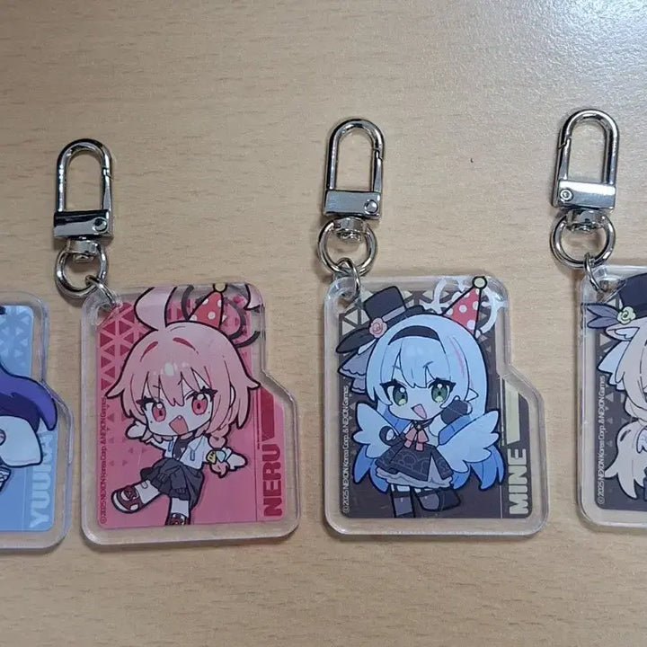 [BUNJANG] Blue Archive Official Acrylic Keyring / 블루아카이브 공식 아크릴키링