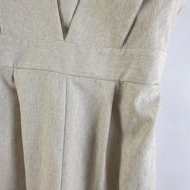 [SOLD OUT] 여FREE 점프수트 베이지 M6231