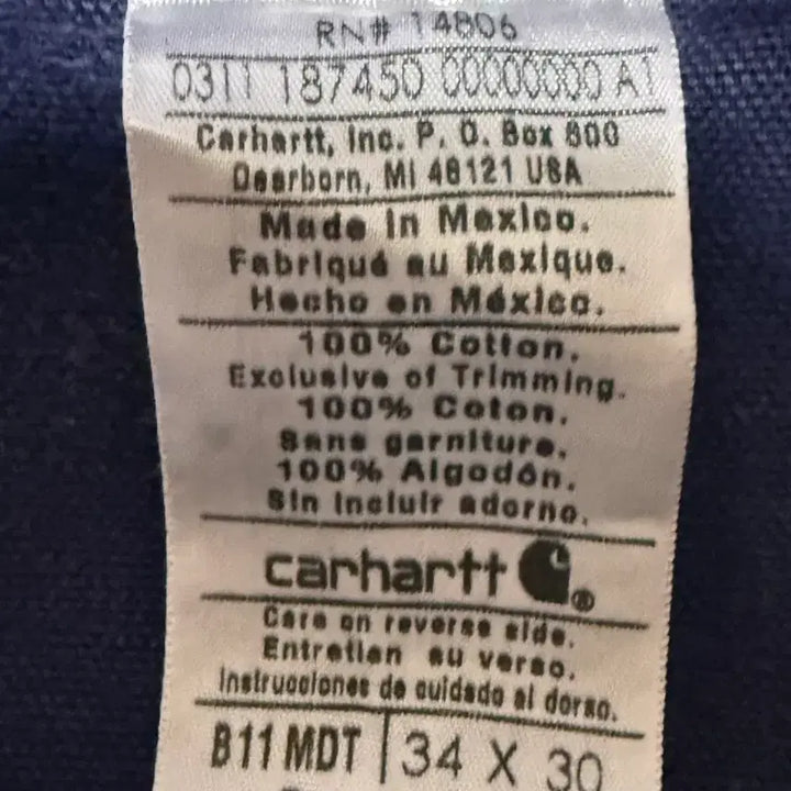 [BUNJANG] Carhartt Carpenter Work Pants / 칼하트 카펜터  워크팬츠