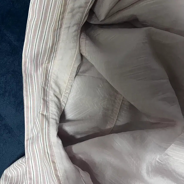 [BUNJANG] Yiyae Reversible Stripe Shirt / yiyae 스트라이프 리버시블 셔츠 핑크