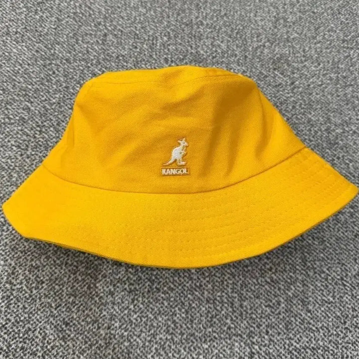 [BUNJANG] Kangol Yellow Bucket Hat / 캉골 옐로우 버킷햇