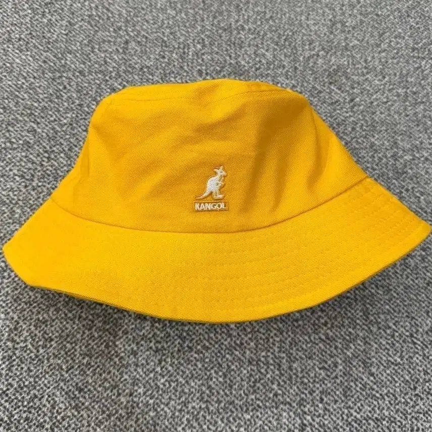 [BUNJANG] Kangol Yellow Bucket Hat / 캉골 옐로우 버킷햇