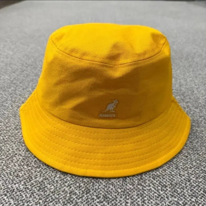 [BUNJANG] Kangol Yellow Bucket Hat / 캉골 옐로우 버킷햇