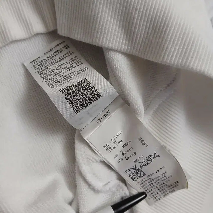 [BUNJANG] Champion White Logo Sweatshirt T-shirt / 챔피온 화이트 로고 맨투맨 티셔츠