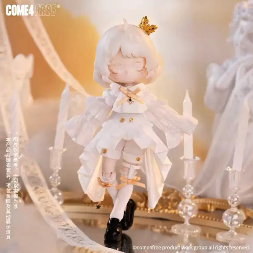 [BUNJANG] Obitsu 12 Angel Bride Shirt Dress / 오비츠12 인형 의상 천사 신부 셔츠 드레스