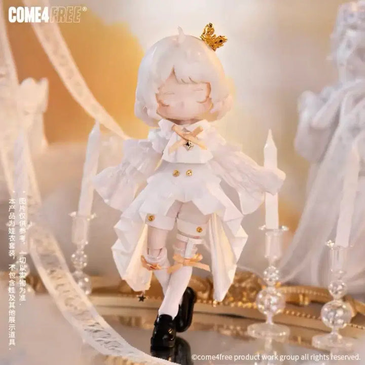 [BUNJANG] Obitsu 12 Angel Bride Shirt Dress / 오비츠12 인형 의상 천사 신부 셔츠 드레스