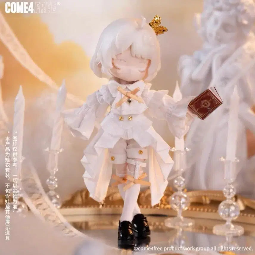 [BUNJANG] Obitsu 12 Angel Bride Shirt Dress / 오비츠12 인형 의상 천사 신부 셔츠 드레스