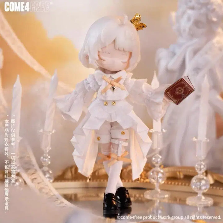 [BUNJANG] Obitsu 12 Angel Bride Shirt Dress / 오비츠12 인형 의상 천사 신부 셔츠 드레스