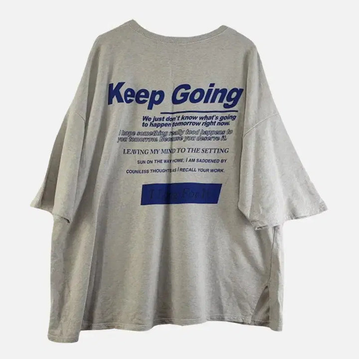 [BUNJANG] FREE Gray T-shirt / 남FREE 반팔티 라이트 그레이 M6237