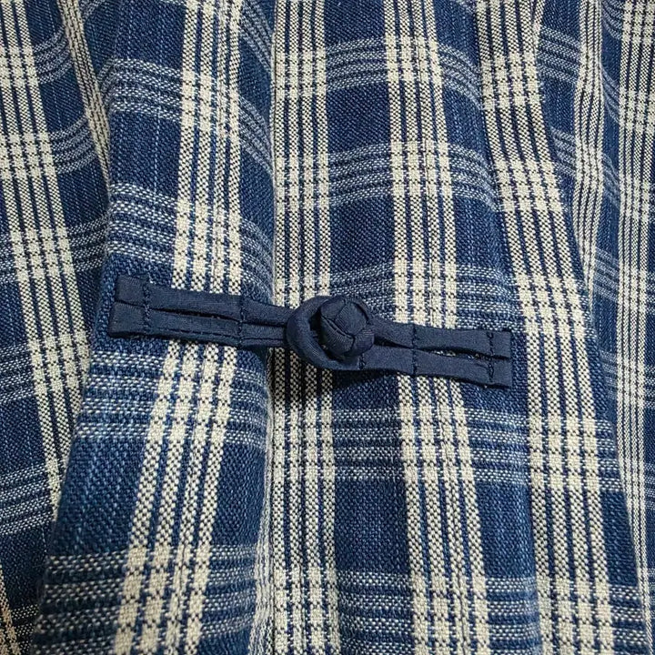 [BUNJANG] Porter Classic Palaka Chinese Jacket - Navy / 포터클래식 PALAKA 로컬 차이니즈 자켓 3사이즈 네이비