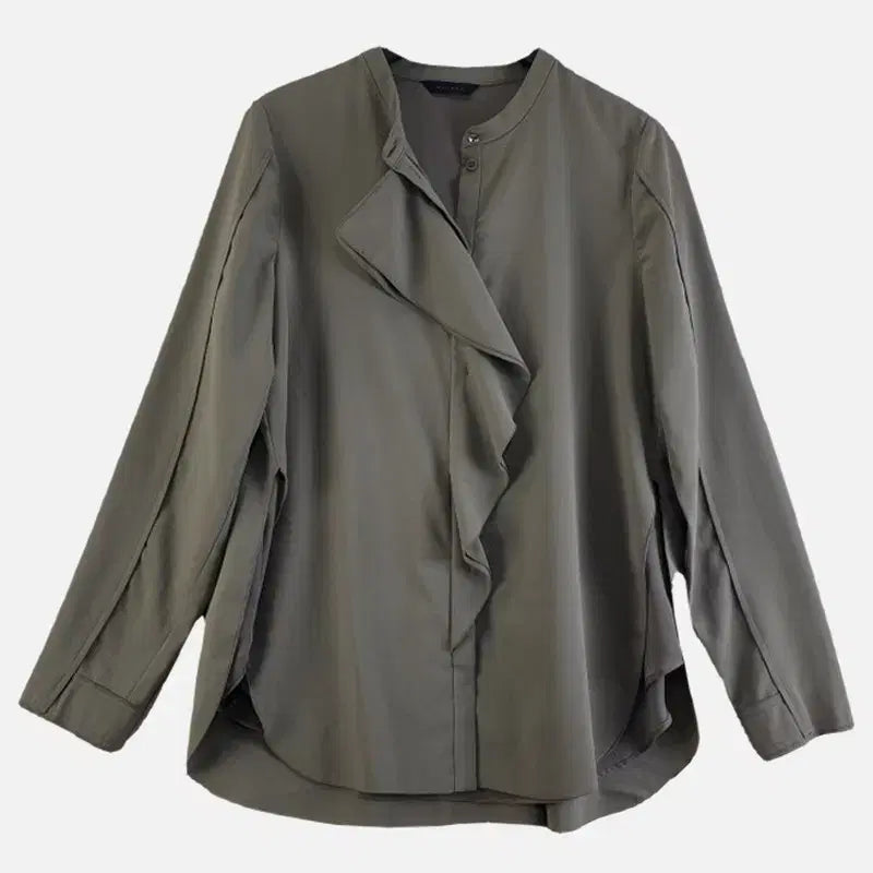 [BUNJANG] FREE Gray Blouse / 여FREE 블라우스 그레이 M6247