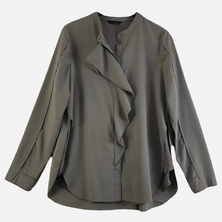 [BUNJANG] FREE Gray Blouse / 여FREE 블라우스 그레이 M6247