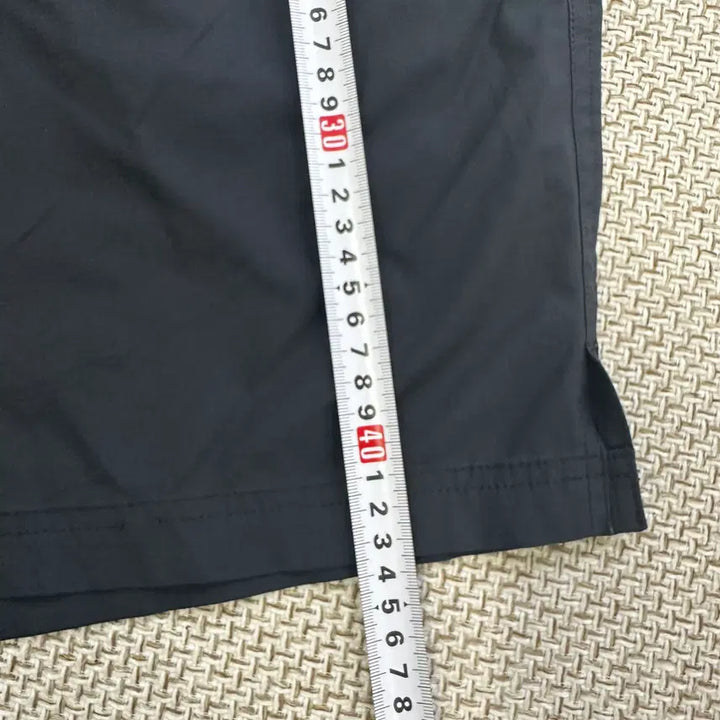 [SOLD OUT] 80 노스페이스 블랙 컬러 밴딩 반바지 0410D