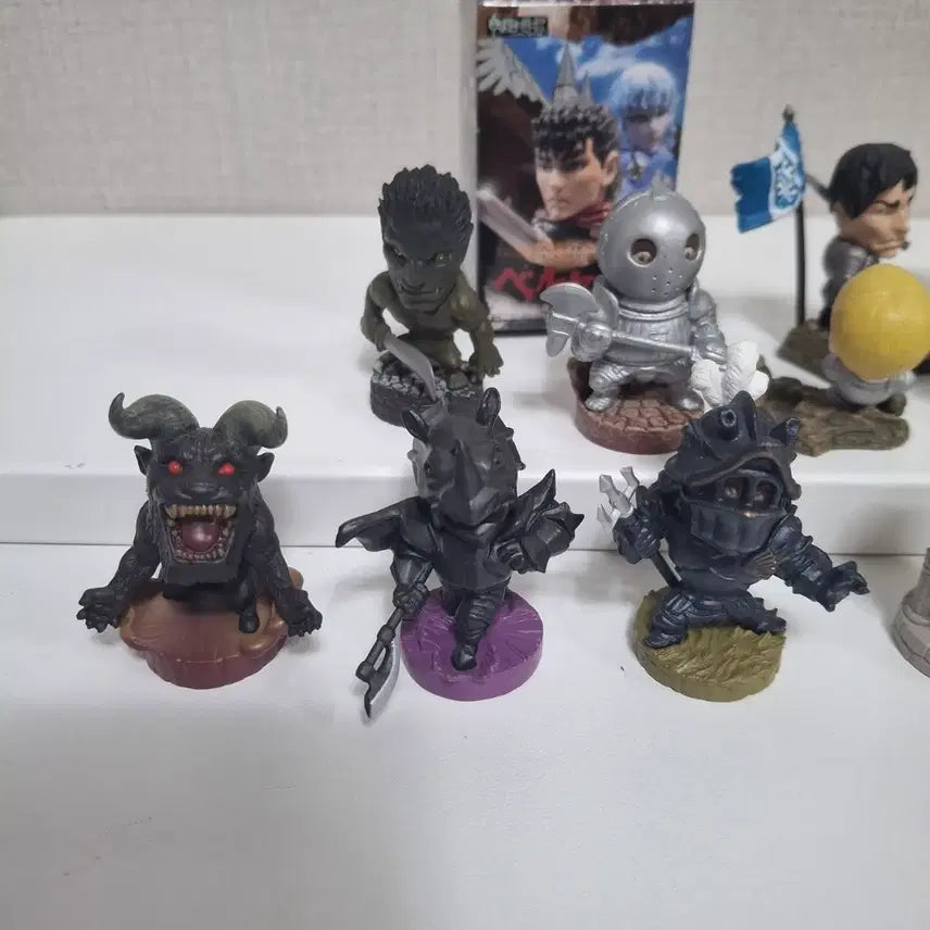 [BUNJANG] Berserk Chara Heroes 15 Types Figure Set / 베세르크 캬라히어로즈 피규어 15종 일괄