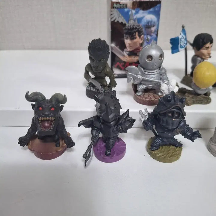 [BUNJANG] Berserk Chara Heroes 15 Types Figure Set / 베세르크 캬라히어로즈 피규어 15종 일괄