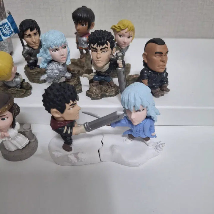 [BUNJANG] Berserk Chara Heroes 15 Types Figure Set / 베세르크 캬라히어로즈 피규어 15종 일괄