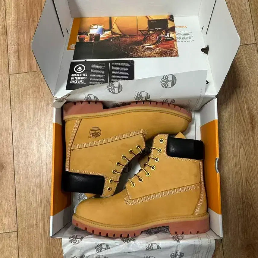 [BUNJANG] Timberland Premium 6-Inch Waterproof Boots Wheat Nubuck 270mm / 팀버랜드 프리미엄 6인치 워터프루프 부츠 위트 누벅 270mm