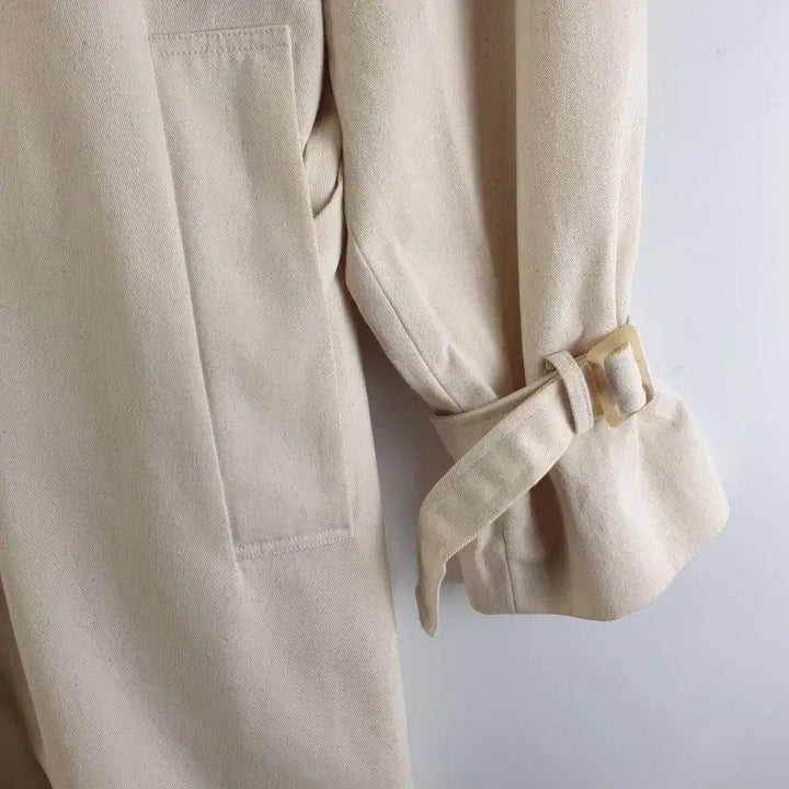 [BUNJANG] FREE Beige Trench Coat / 여FREE 트렌치 코트 베이지 M6250