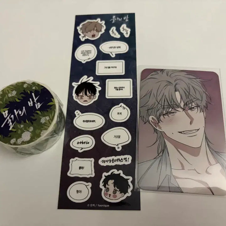 [BUNJANG] Toonique Mulgayeui Bam Full-leaf Love Set Unsealed / 투니크 물가의밤 물밤 풀잎사랑 세트 개봉 (탑로더 없음)