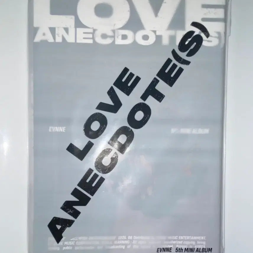 [BUNJANG] EVNNE Signed Album LOVE ANECDOTE(S) / EVNNE 이븐 싸인 앨범 LOVE ANECDOTE(S) 비매