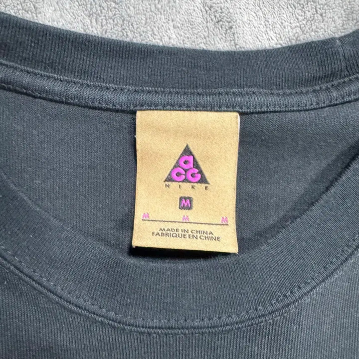 [BUNJANG] Nike ACG Wizard Printed T-Shirt Black / 나이키 ACG 위저드 프린팅 티셔츠 블랙