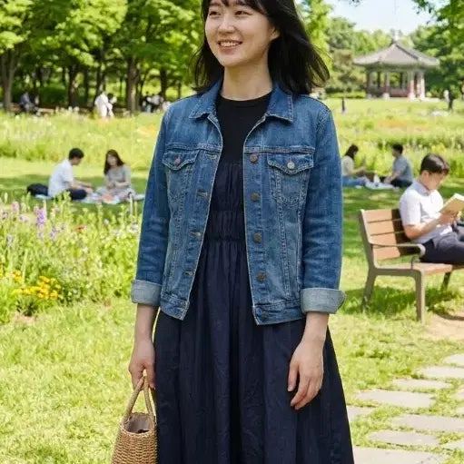 [BUNJANG] Ballsey Tomorrowland Cotton Blend Taffeta Maxi Dress / [S급/정품] Ballsey 투모로우랜드 롱 원피스  (36)