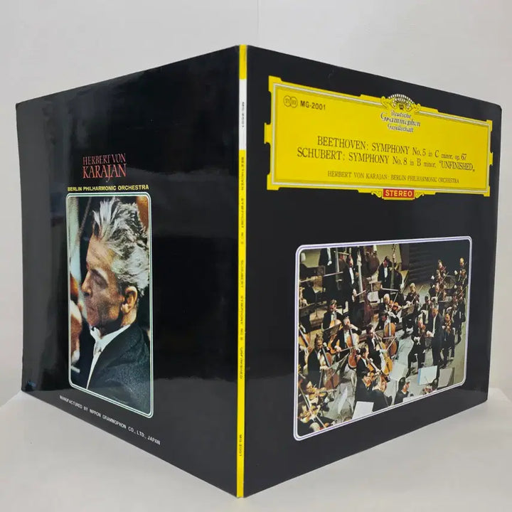 [BUNJANG] Herbert von Karajan &amp; Berliner Philharmoniker Beethoven Symphony No. 5 &amp; Schubert Symphony No. 8 "Unfinished" LP / 베토벤 교향곡 5번"운명"&amp; 슈베르트 "미완성",카라얀,베를린필 LP