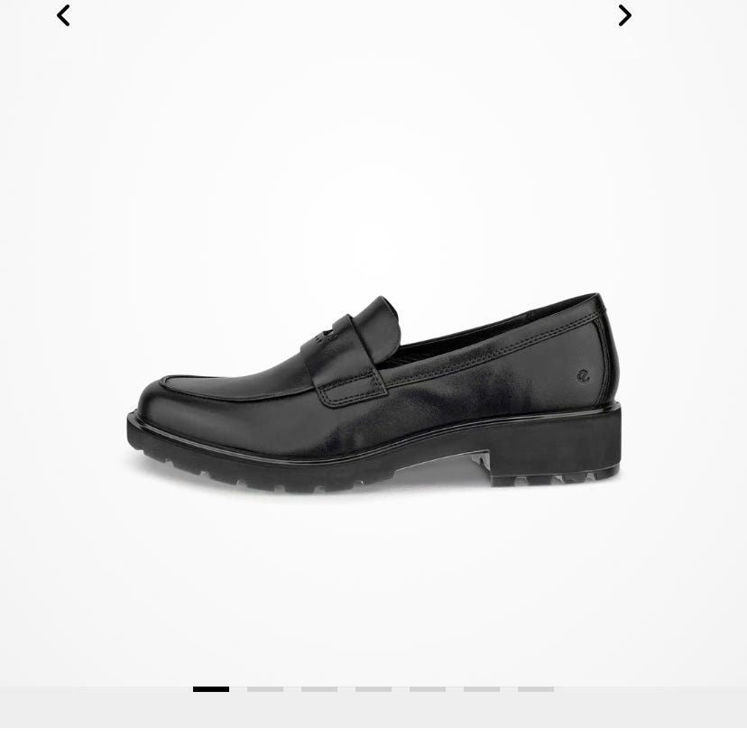 [BUNJANG] Ecco Metropole Vienna Loafers Black EU37 / (새상품) 에코 로퍼 (235~240) 메트로폴 비엔나