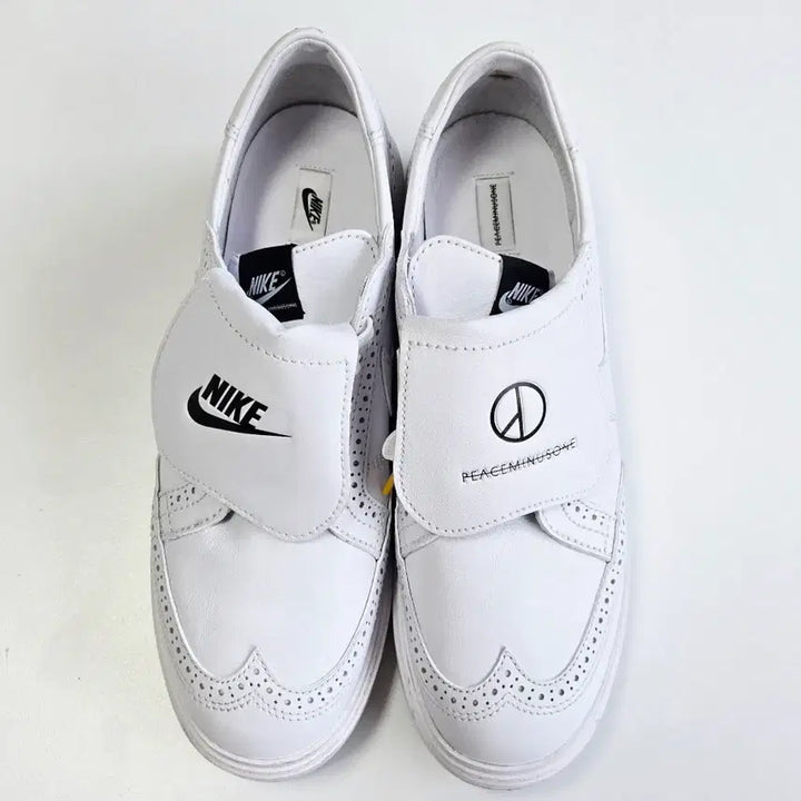 [BUNJANG] Nike Peaceminusone Kwondo 1 White Sneakers / (정품)나이키 피스마이너스원 권도1 화이트 280mm