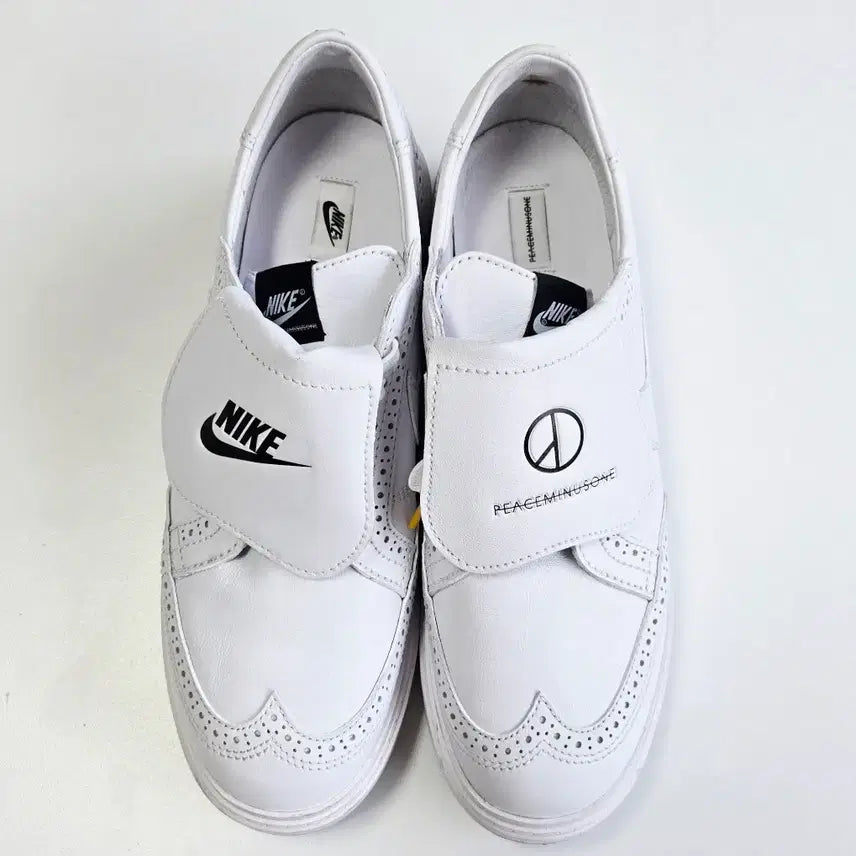 [BUNJANG] Nike Peaceminusone Kwondo 1 White Sneakers / (정품)나이키 피스마이너스원 권도1 화이트 280mm