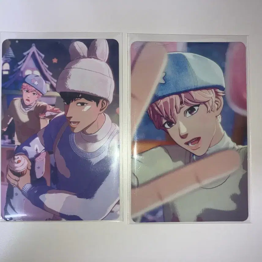 [SOLD OUT] 플레이브 올리브영 미공포 밤비 + 앨범 포카 밤비 ,하민 유닛포카 양도