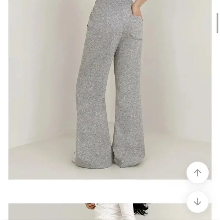 [BUNJANG] Avery Bootcut Training Pants (Gray) / 무료배송)에이블리 부츠컷 트레이닝팬츠(그레이)
