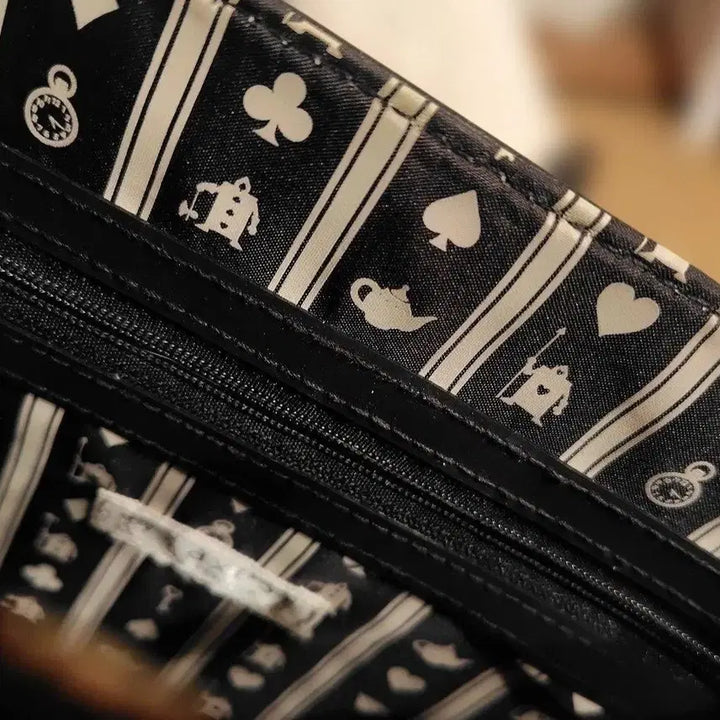 [BUNJANG] Axes Femme Alice Disney Vintage Backpack / axes femme 액시즈팜 앨리스 고전 가방 디즈니 빈티지 백팩 고딕
