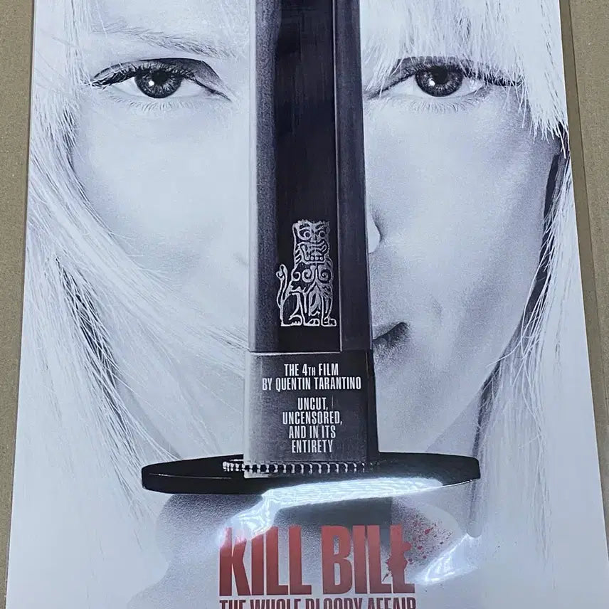 [BUNJANG] Kill Bill The Whole Bloody Affair Original Teaser Poster / 킬빌 더 홀 블러디 어페어 2주차 특전 오리지널 티저 포스터 A3