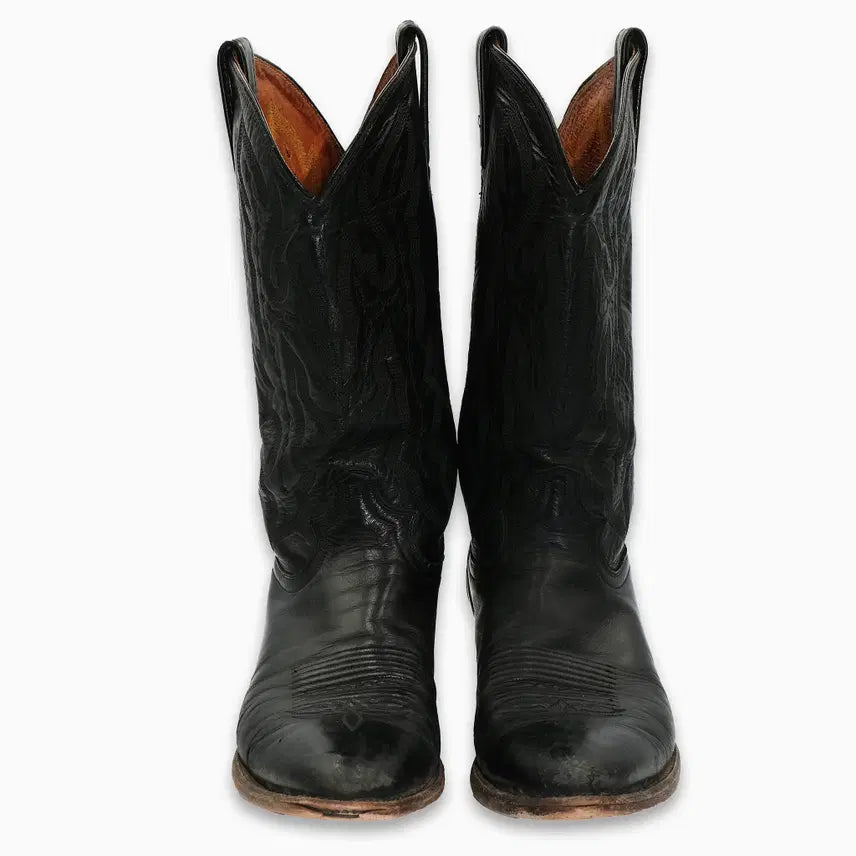 [BUNJANG] Vintage Justin Western Leather Boots Size 10.5D (285) / 빈티지 저스틴 웨스턴 레더 부츠 10.5D(285)사이즈 BT28504