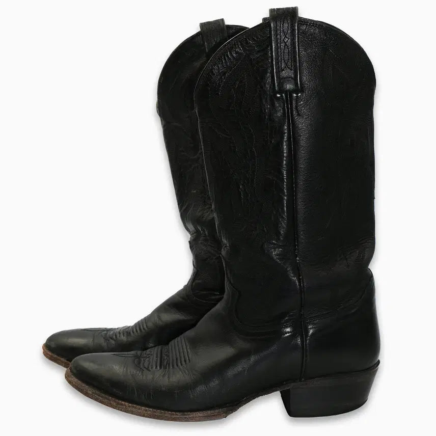 [BUNJANG] Vintage Justin Western Leather Boots Size 10.5D (285) / 빈티지 저스틴 웨스턴 레더 부츠 10.5D(285)사이즈 BT28504