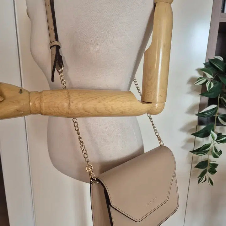 [BUNJANG] Saint Louis Beige Tote Crossbody Bag / 세인트 루이스 베이지