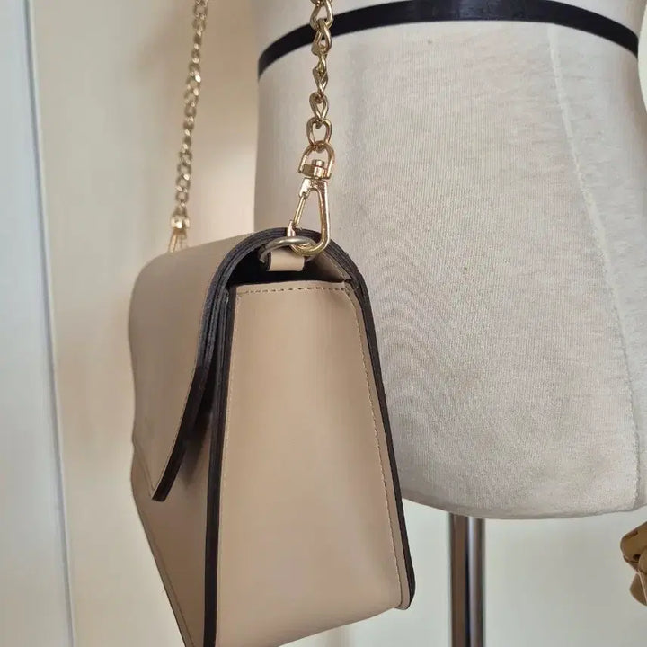 [BUNJANG] Saint Louis Beige Tote Crossbody Bag / 세인트 루이스 베이지