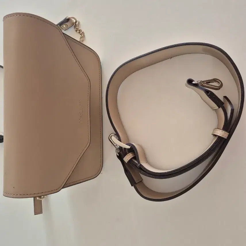 [BUNJANG] Saint Louis Beige Tote Crossbody Bag / 세인트 루이스 베이지