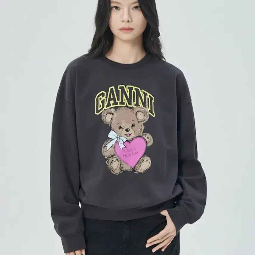 [SOLD OUT] 정품 가니 테디베어 스웻셔츠