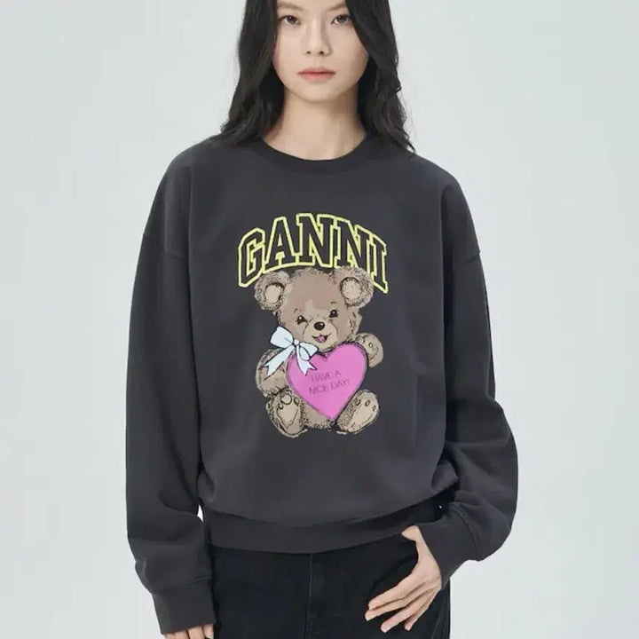 [SOLD OUT] 정품 가니 테디베어 스웻셔츠