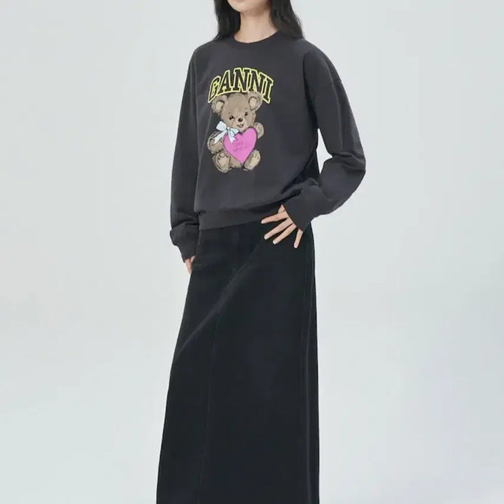 [SOLD OUT] 정품 가니 테디베어 스웻셔츠