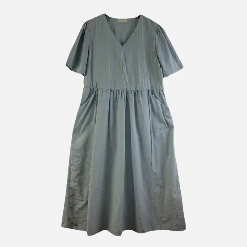[BUNJANG] Paprika Free Size Crinkled Dress / 파프리카 여FREE 바스락 원피스 M6210