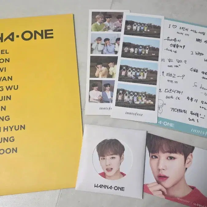 [SOLD OUT] 워너원 박지훈 포토카드 굿즈 일괄