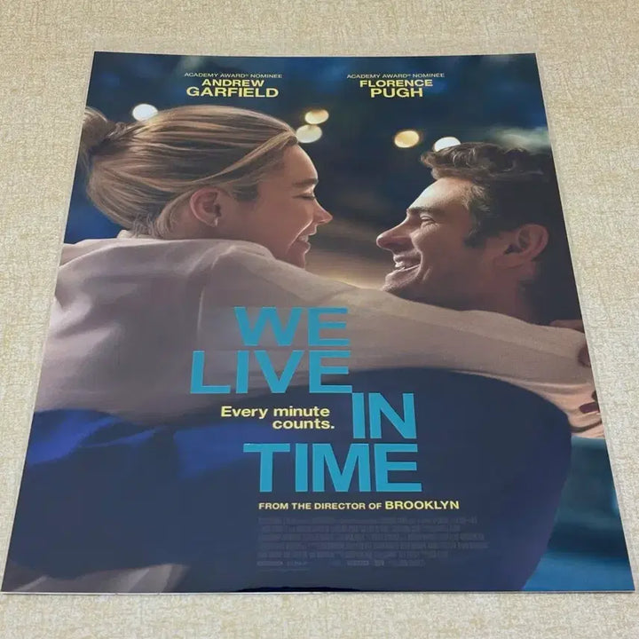 [BUNJANG] We Live in Time Original Main Poster / 위 리브 인 타임 오리지널 메인 포스터