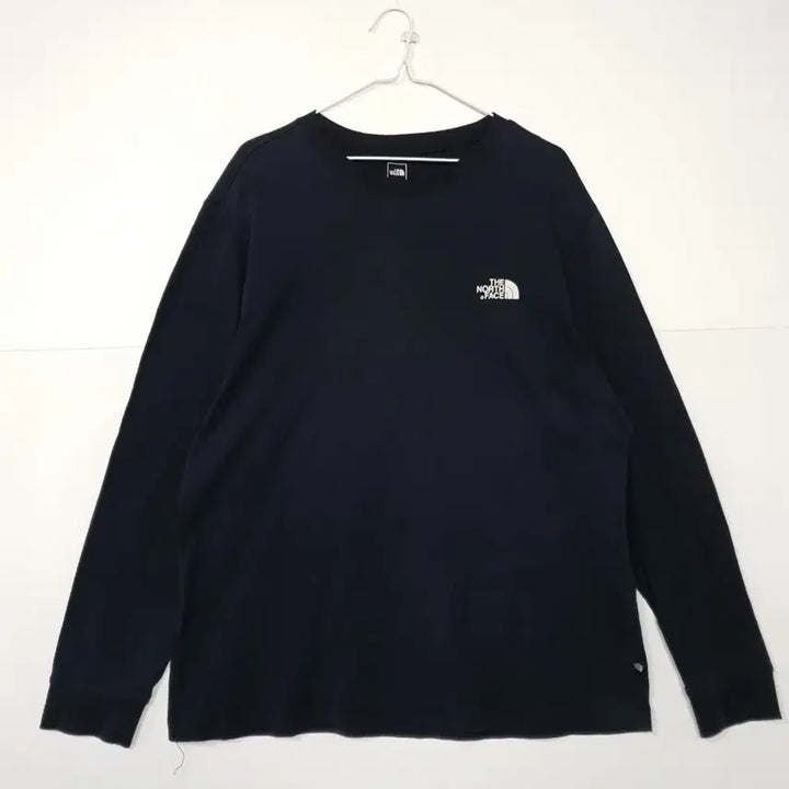[BUNJANG] The North Face Black Long Sleeve T-Shirt / 노스페이스 검정색 긴팔 티셔츠 슬리브 ㅡ0117